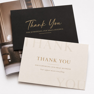 Wholesale Business Card <b>Printing</b> Thick <b>Paper</b> 350gsm Cardstock Gold Foil Stamping Standard Size Cards for Corporate Branding - Product Image 1