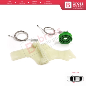 ชุดซ่อมมอเตอร์กระจกหน้าต่างด้านหน้าซ้าย รุ่น BWR1159 สำหรับ 508 MK1 W23 8D 8E ปี 2010-2018 4/5 ประตู 9221GY - Product Image 4