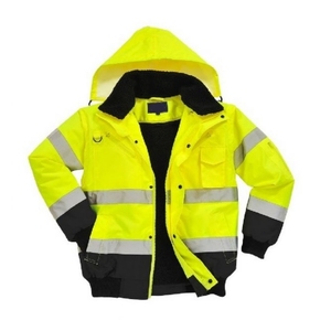 Personalizado al aire libre a prueba de viento grueso profesional desmontable invierno e impermeable abrigo de trabajo personalizado ropa de trabajo de los hombres chaqueta de seguridad de nieve - Product Image 1