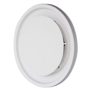 3JW 1610269003 VIM DCDU 250 Difusor de disco circular de luz de techo en acabado mate RAL 9003 - Product Image 1