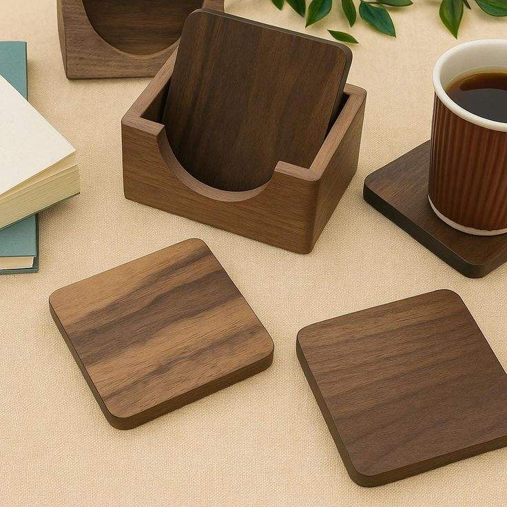 Walnut, Dark Walnut, Natural, Acacia