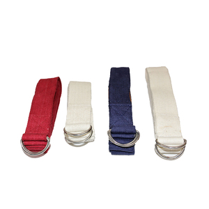 New Collection Adjustable Cotton Workout Yoga Gym Fitness Strap <b>Belt</b> Custom Logo Competitive Market Price - Product Image 5