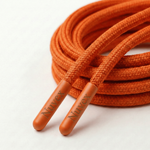 Cordones Trenzados de 8 Hilos con Logotipo Personalizado, Ecológicos, de Poliéster/Algodón con Acabado Encerado |   Sudadera con Capucha, Pantalones, Cordones y Bolsos en Colores Personalizados - Product Image 4