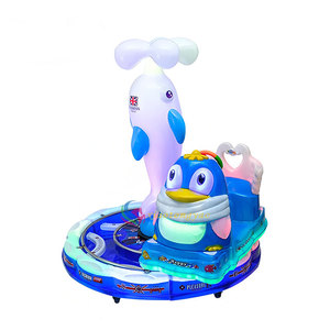 Factory Sale Children's Mini Colorful Lightweight Rotating Track <b>Train</b> Swing Ride <b>Outdoor</b> Carousel Commercial Use - Product Image 1