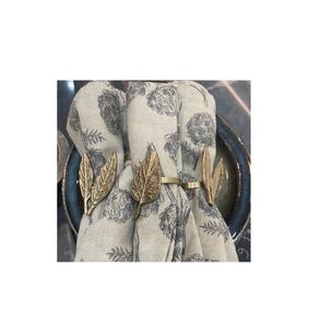 Ensemble de 6 ronds de serviette en fer de style antique pour la décoration de la table à manger, les fêtes à la maison et les décorations de fête saisonnières. - Product Image 3