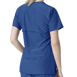 Ensembles d'uniformes de gommage à la figue d'infirmière à manches courtes - Product Image 3