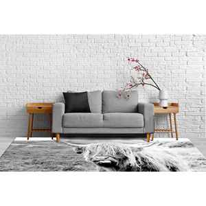 Tapis imprimé vache sauvage - Tapis animalier lavable en machine pour décoration de ferme, avec poils doux - Product Image 4