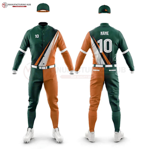 Uniforme de béisbol transpirable personalizado superventas, uniforme de béisbol de alta calidad al por mayor, uniforme de béisbol por sublimación - Product Image 2