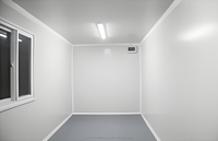 Maisons préfabriquées de conteneur préfabriquées économiques pliables à assemblage rapide pour cabines de bureau et activités diverses