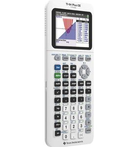 เครื่องคิดเลขกราฟิก Texas Instruments TI 84 Plus CE Pythagorean Colors รุ่นใหม่ล่าสุดปี 2025 สีขาว - Product Image 5
