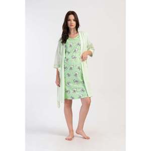 KADIN P.SUPREM CIFT PATLI KISA KOL HAMILE TUNIK+3/4KOL CEPLI SABAHLIK TAKIM - สเปรย์ - สเปรย์ - Product Image 1