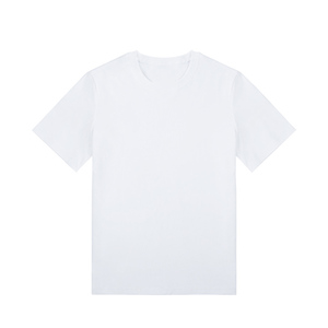 Camiseta de Verano de Manga Corta con Logotipo Personalizado OEM, Color Sólido, Transpirable, Antiarrugas, de Secado Rápido, Diseño en Blanco, Teñida con Tinte para Prendas - Product Image 2