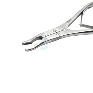 Ruskin Bone Rongeur 7,50 "Curva 5mm Mordida Doble Acción Inoxidable Grado Alemán - Product Image 4