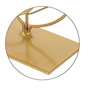 Top Trending <b>Leaf</b> Style Metal Wire Frame Handmade Durable Candle Holder Tabletop Home Decoration Multi-Event Christmas Decor - Product Image 4