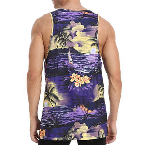 Venta en línea Hombres Tank Top Tamaño personalizado Ropa de verano Hombres Tank Top Fitness Ropa Pakistan Made Tank Top - Product Image 6