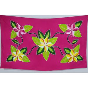 Pareos Hawaianos Pintados a Mano 100% Rayón de Alta Calidad, Ropa de Playa Personalizada al por Mayor, Islas del Pacífico Asiático HPSU012-01-180 - Product Image 1