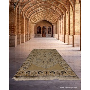 Zynah Rugs Modern Square <b>Prayer</b> <b>Mat</b> Washable Cushioned pure 100% Silk for <b>prayer</b> - Product Image 3