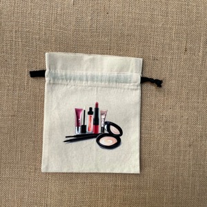 Sacs à provisions réutilisables en coton écologique exclusif fait à la main avec poignée en corde 50 quantité minimale de commande pour les cadeaux de retour de fête - Product Image 3