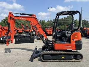 Miniexcavadora Kubota Kx033-4 en Buen Estado, Miniexcavadora Pequeña, Equipo de Construcción con Motor Kubota, Excavadora de Orugas - Product Image 5