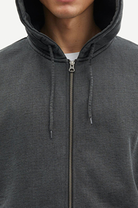 Sudadera con capucha y cremallera para hombre, informal, moderna, transpirable, de forro polar suave, manga larga, para exteriores, invierno, ropa de calle, uso diario, cómoda, activa y a la moda. - Product Image 6