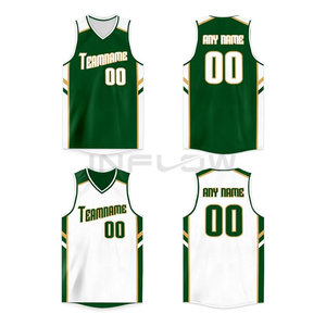 Ropa de baloncesto 100% Poliéster Diseño personalizado Baloncesto Jersey Uniformes Conjuntos Equipo juvenil Patrón Sublimación - Product Image 4