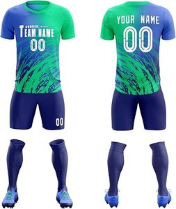 Conjunto completo directo de fábrica, uniforme de fútbol, impresión por sublimación, uniformes de fútbol, camiseta de fútbol - Product Image 5