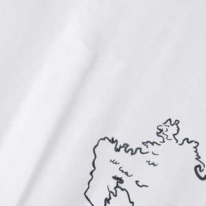 T-shirt blanc personnalisé 100% coton T-shirt impression logo pour hommes t-shirts unis imprimé blanc noir T-shirt - Product Image 4