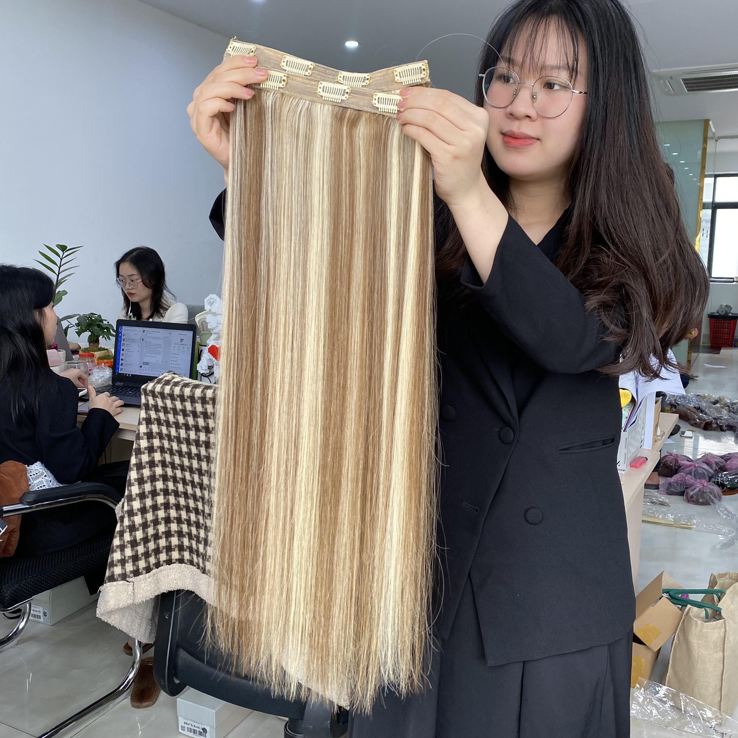 Clip in hair 05