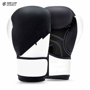 Wholesale PU <b>Leather</b> Training Boxing Gloves Professional Punching Exercise <b>Protector</b> Customizable Logo Manufacturers Direct - Product Image 1
