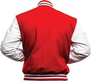 Custom Denim and Leather Varsity Jacket with Embroidery Winter Baseball Letterman CollegeBaseballjacket for men - Product Image 3