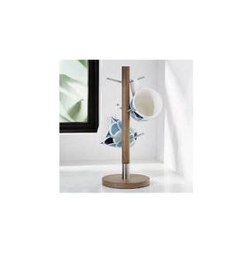 Wood <b>Mug</b> Holder <b>Tree</b> Centerpiece Wooden <b>Mug</b> <b>Tree</b> Holder for Handicraft for Kitchenware Use - Product Image 4