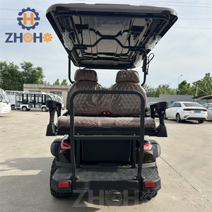 Sạc nhanh điện Golf <span class=keywords><strong>Buggy</strong></span> 4 chỗ hiệu suất cao Câu lạc bộ xe lấy cảm hứng từ mô hình dài phạm vi thoải mái đi xe - Product Image 5