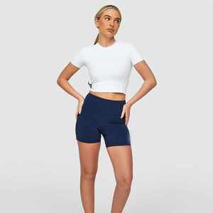 Camiseta Corta de Verano para Mujer, Ecológica, Ajustada, Elegante, Transpirable y Cómoda para Uso Casual y Deportivo - Product Image 1