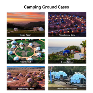 Construisez une tente de dôme géodésique Kits de dôme géodésique en alliage d'aluminium Dôme de tente Dôme de tente géodésique Meilleure tente de dôme géodésique extérieure - Product Image 4