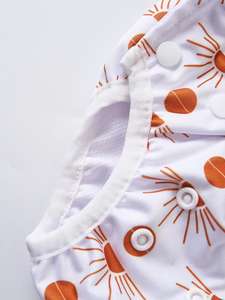 Logotipo de impresión personalizado reutilizable bebé <span class=keywords><strong>piscina</strong></span> traje de baño <span class=keywords><strong>pañal</strong></span> AWJ pañales de natación fabricante pañales de tela reutilizables - Product Image 4