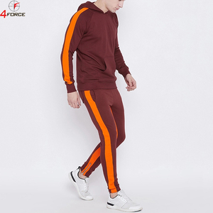 Combinaison de jogging en polaire technique unisexe de haute qualité, multi-poches, vêtements d'entraînement cargo ajustés de grande taille, ensemble de deux pièces écologique - Product Image 3
