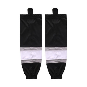 Protège-tibias et chaussettes de hockey sur glace personnalisés en gros – Conception professionnelle pour équipes – Mélange polyester/coton – Sans couture – Séchage rapide – Écologique - Product Image 3