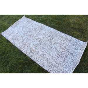 Alfombra de 3x6.4 pies, Alfombra Turca Vintage, Alfombra de Lana Blanca - Product Image 2