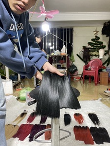 SPARK Raw Indian Virgin Remy 40 Pouces Machine D'extension de Cheveux Humains Double Trame Droite Cuticule Alignée Bundles Toutes Les Couleurs - Product Image 5