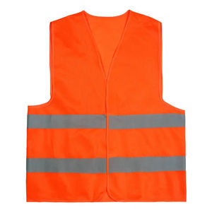 Chaleco de seguridad para hombre, chaleco de construcción con bolsillo para teléfono con costuras resistentes, chaqueta de topógrafo con tela reflectante - Product Image 5