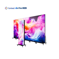 P1 P1.5 1.5 1.8 P2 sans couture Wifi contrôle Pantalla Led affiche bannière affichage mur vidéo avec support salon Portable écran