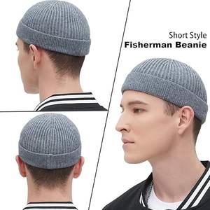 Vente en gros de bonnet personnalisé, bonnet d'hiver en tricot, bonnet tricoté élégant avec broderie de logo pour les acheteurs de marques de vêtements - Product Image 3