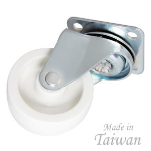 Roue pivotante de 40 mm, roue de remplacement pour petit meuble en PP avec double roulement à billes - Product Image 6