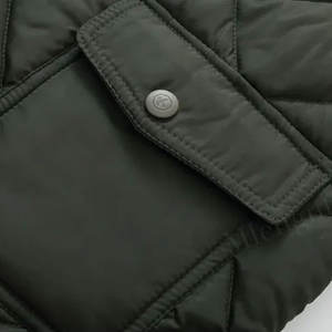 Gilet matelassé imperméable en toile décontracté sur mesure pour homme, taille plus, sans manches, printemps - Product Image 6