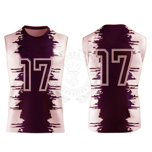 Best Selling <b>Cheap</b> Price 7 on 7 Uniform <b>Sets</b> Breathable Soft Fabric Custom Design High Quality Low MOQ - Product Image 5