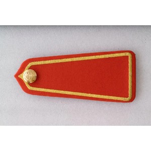 Paire d'épaulettes Red Bullion sur mesure robe de cérémonie uniforme épaulettes fil métallique personnalisé épaulette ronpex - Product Image 4