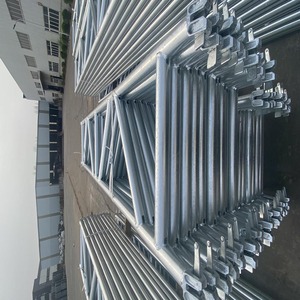 Poutre d'escalier en acier Q235 galvanisé à chaud, design moderne et simple, pour construction de balustrade de <span class=keywords><strong>balcon</strong></span> extérieur - Product Image 1