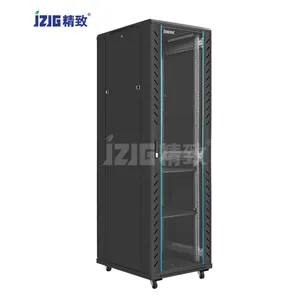 19 inch server rack cabinet 600*800mm 42 ru floor standing mesh door cabinet date cabinet