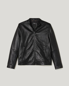 Veste en cuir de haute qualité à fermeture éclair élégante pour hommes vente en gros Personnaliser tendance vêtements d'extérieur en daim Veste en tissu respirant - Product Image 3