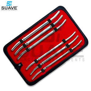 SUAVE SURGICAL INSTRUMENTS Juego de cirugía personalizada de alta calidad, precio competitivo, juego de dilatación y curetaje ginecológico de acero - Product Image 6